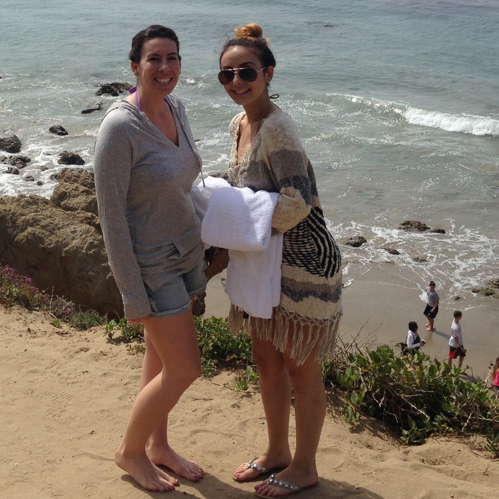 Knitted Pancho Cover Up
